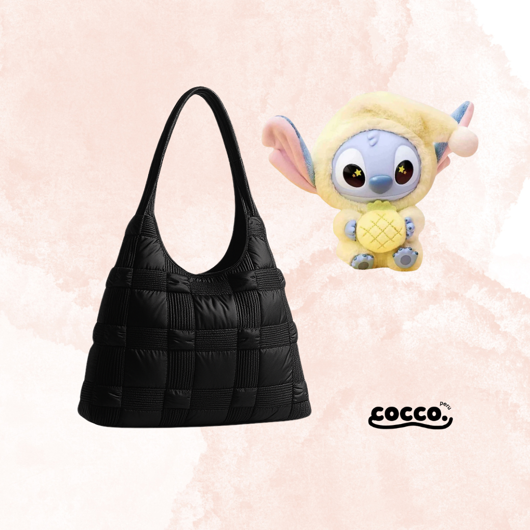 PACK STITCH LABUBU + BOLSO PUFFER🧸🎀