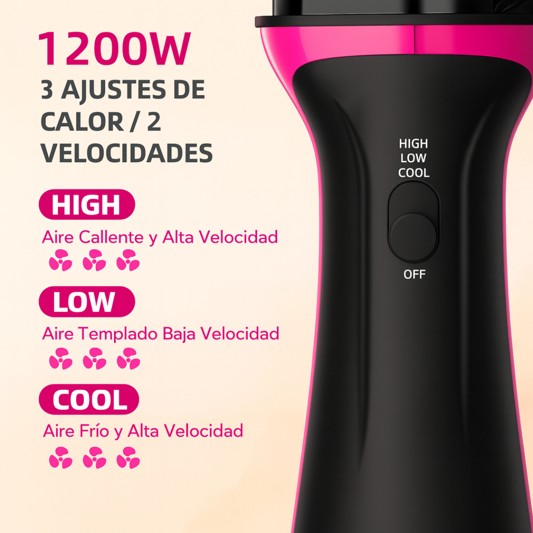 Cepillo Alisador Pro 3 en 1 + Crema para peinar Antifrizz Gratis🎁🥥💘
