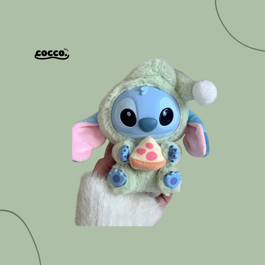 PACK 3 X 100 STITCH LABUBU + 1 CLIP HAWAIANO GRATIS🎁💘