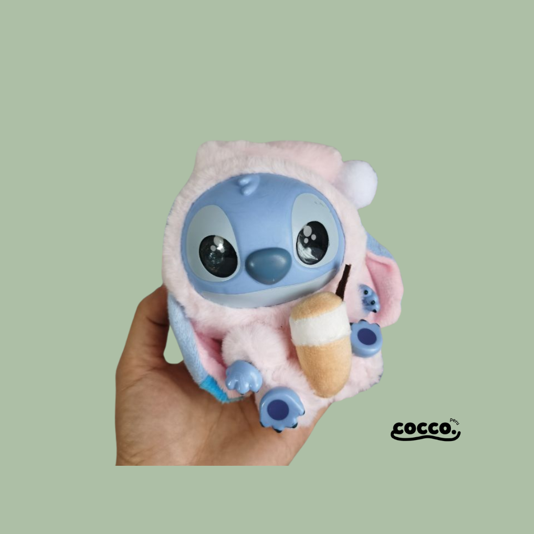 PACK 3 X 100 STITCH LABUBU + 1 CLIP HAWAIANO GRATIS🎁💘