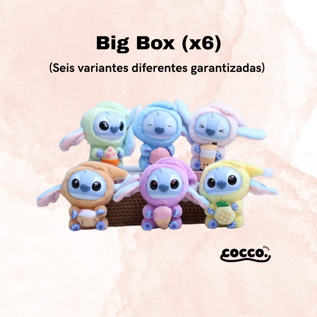 PACK 3 X 100 STITCH LABUBU + 1 CLIP HAWAIANO GRATIS🎁💘