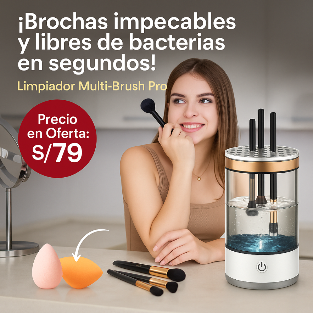 Limpiador Multi-Brush Portátil💕🫧
