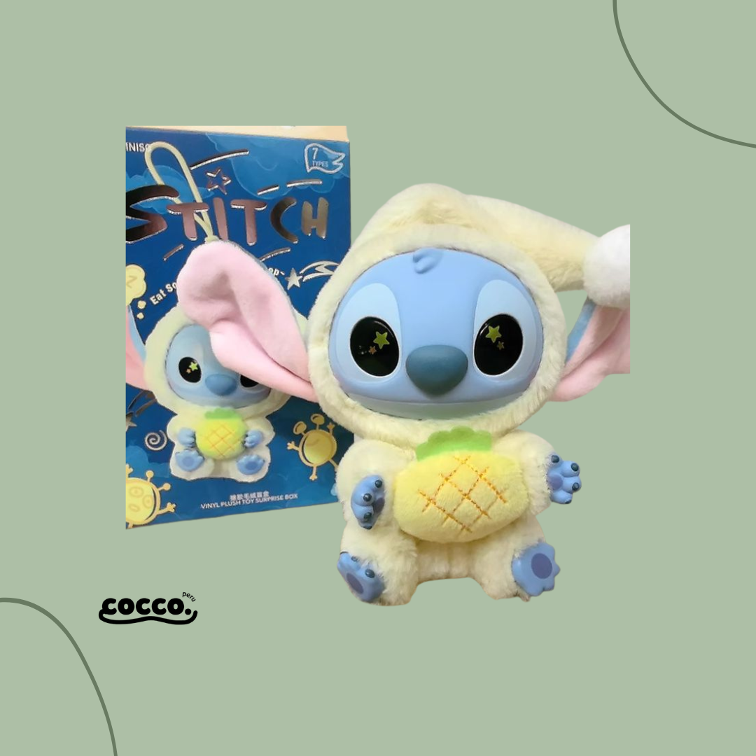 PACK 3 X 100 STITCH LABUBU + 1 CLIP HAWAIANO GRATIS🎁💘