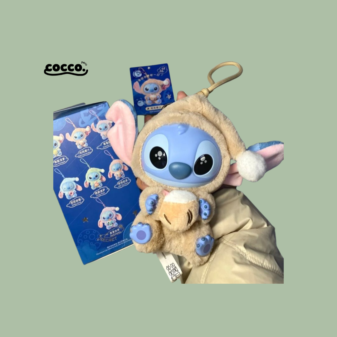 PACK 3 X 100 STITCH LABUBU + 1 CLIP HAWAIANO GRATIS🎁💘