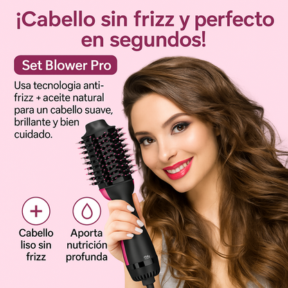 Cepillo Alisador Pro 3 en 1 + Crema para peinar Antifrizz Gratis🎁🥥💘