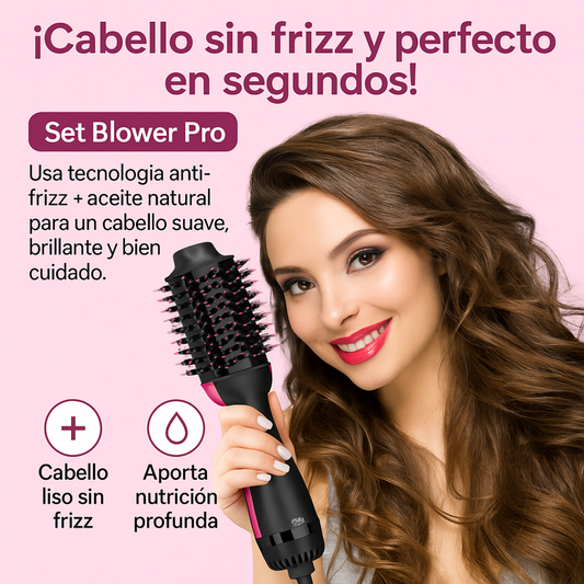 Cepillo Alisador Pro 3 en 1 + Crema para peinar Antifrizz Gratis🎁🥥💘